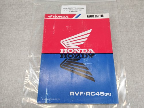 Workshop manual rvf rc45 - manual,