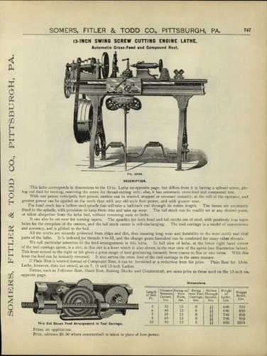 1913 paper foot pedal - 13",