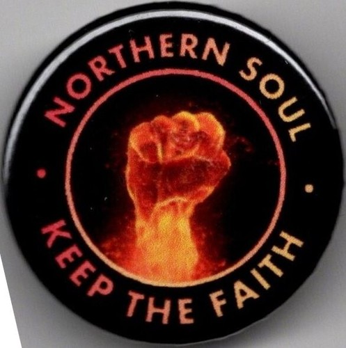 Northern soul pin - soul, badge