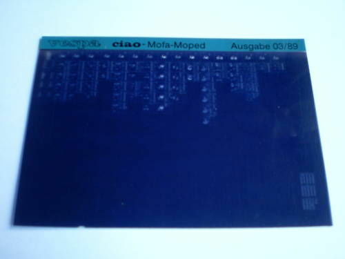 Microfiche spare parts catalog - microfiche,