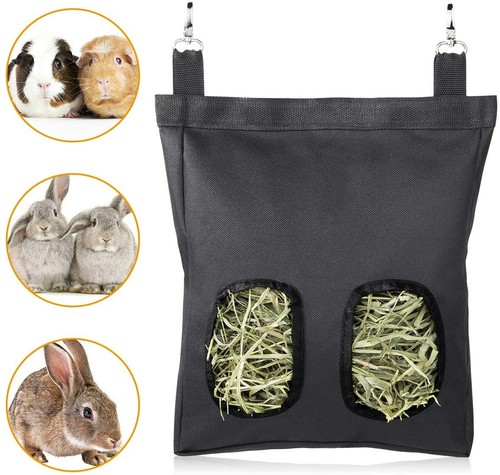 Rabbit hay feeder bag pet - feeder,