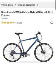 boardman mtx 8.8 mens hybrid