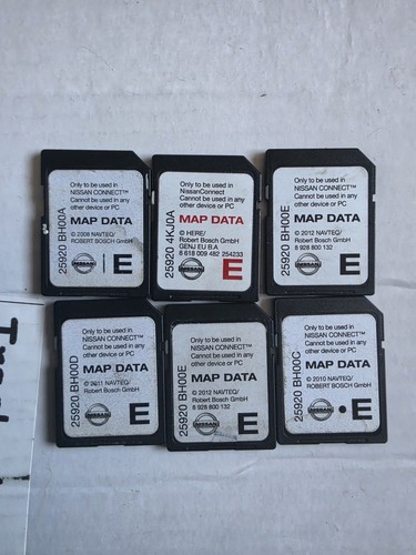 Nissan sat nav card - sat,