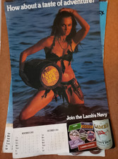 Collection of  Lambs Navy Calendars 1979 1980 1981