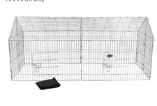 Metal run rabbit guinea - rabbit, pig
