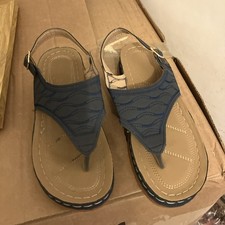 Women Comfort Orthopedic Sandals Summer Flat Flip Flops with Arch Support Wedge