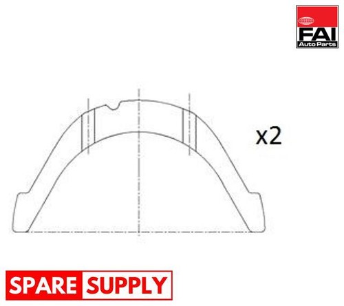 Thrust washer crankshaft for - thrust,