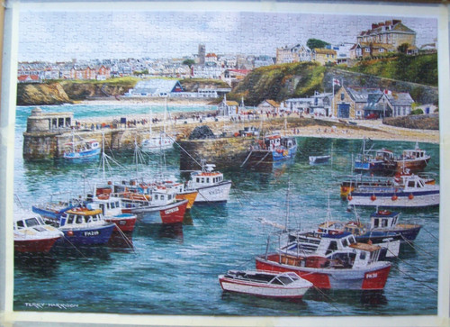 Newquay jigsaw gibsons 1000 - jigsaw,