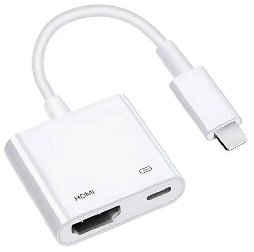 Lightning hdmi digital tv - to,