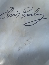 Elvis Presley Blue Authentic