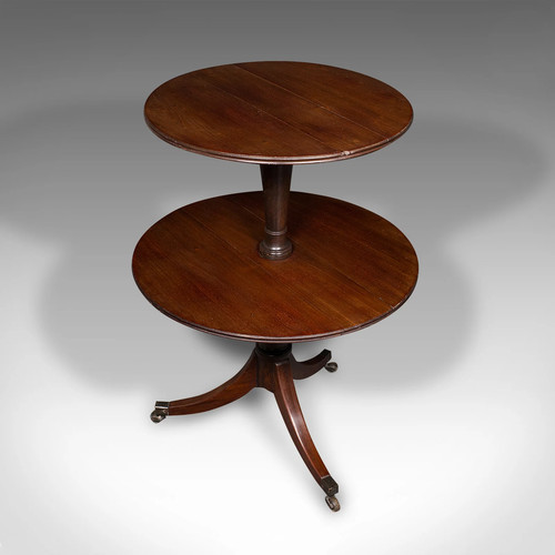 Antique folding dumb waiter - folding,