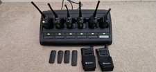 6x Motorola DP3400 Digital UHF Radios, and genuine Motorola Impress Charger