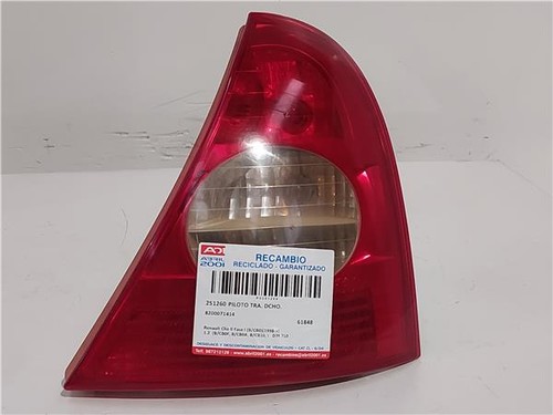Rear light right - right, renault