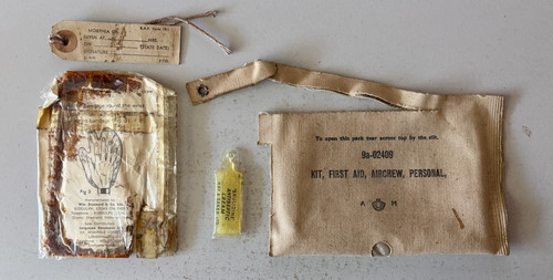 Ww2 raf aircrew kit personal - ww2,
