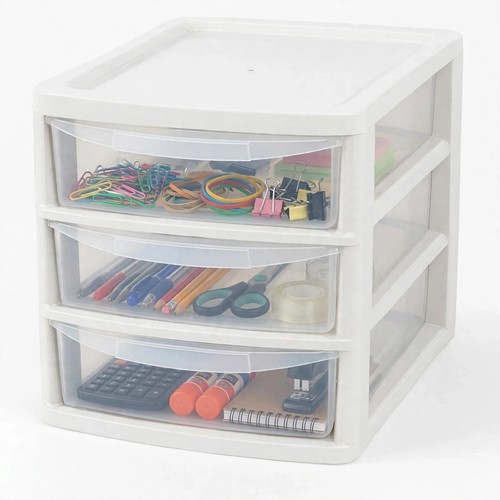 Slim clear storage drawer - slim,