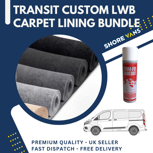 Van carpet lining bundle kit - lining,