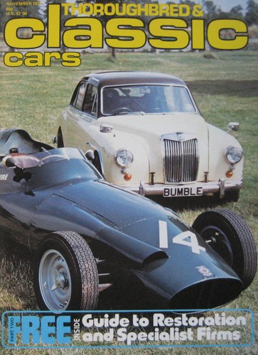 Classic cars magazine - magazine, november