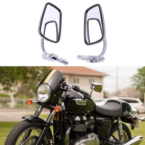Chrome motorcycle bar end - chrome, 7/8"