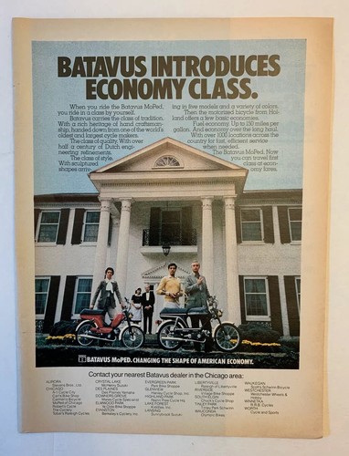 1978 batavus moped - batavus, motorcycle