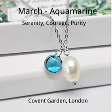 UK Birthstone Crystal Pearl