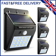 4PCS Outdoor Solar LED Wall