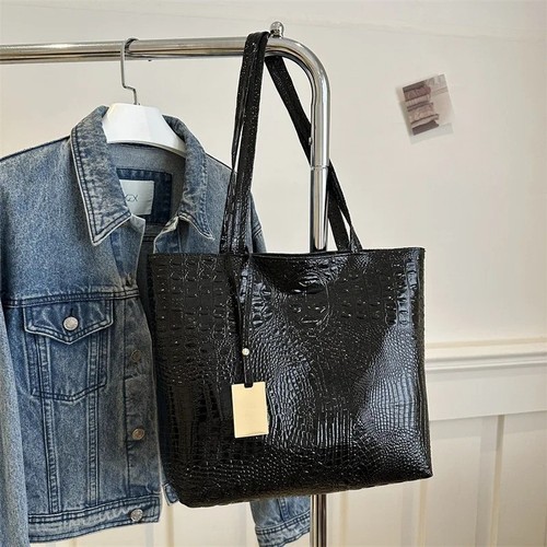 Women soft leather tote bag - women's,