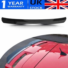 FOR VW GOLF MK6 MK7 MK7.5 R STYLE REAR ROOF SPOILER EXTENSION TOP LIP GLOSSY UK