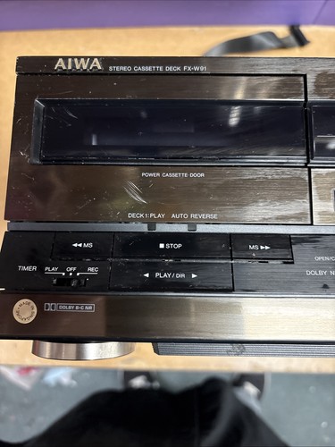 Aiwa w91 stereo double - fx-w91,