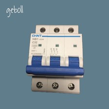 NEW CHINT NB1-63H C32 MCB CHINT 32 AMP MCB 3P 32A C32 NB1 63H 179873 CHINT