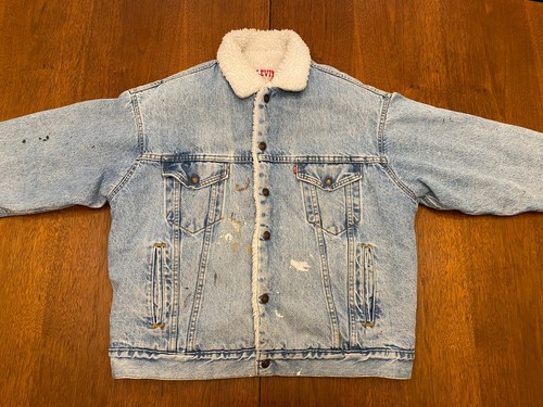 Vtg levis type - 3, lined