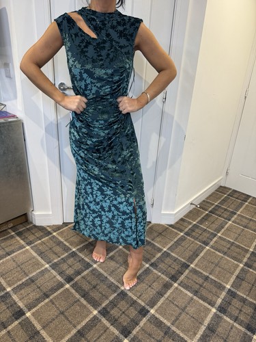 Lipsy size dress teal - lipsy,