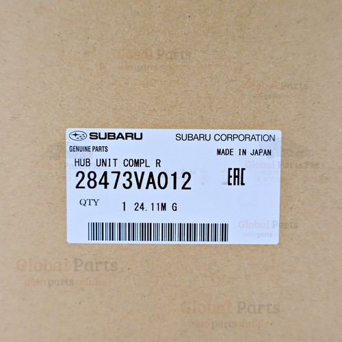 Subaru oem rear hub unit - subaru,
