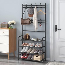 4-Tier Coat Stand & Shoe