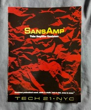 Tech21 NYC Sansamp - Product Catalogue / Advert booklet only