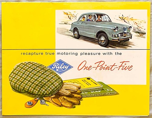 Riley one point five brochure - riley,