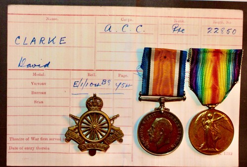 Ww1 silver bwm victory pair - &,