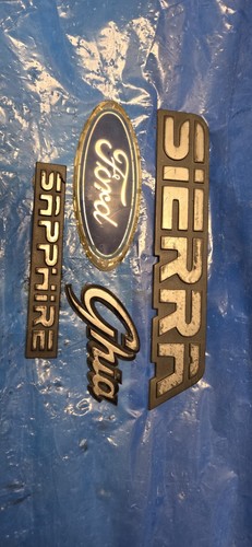 Ford sierra sapphire badges - ford,