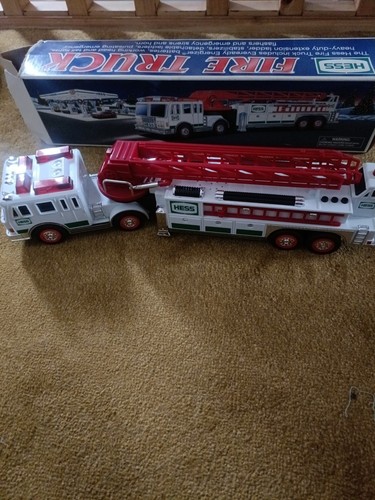 Hess electronic fire truck - hess,
