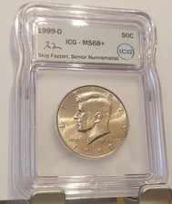 1999-D Kennedy Half Dollar ICG
