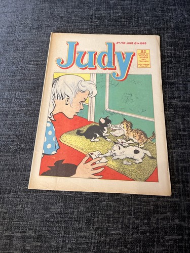 Judy comic june 1963 - judy,