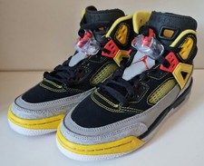 KIDS JORDAN SPIZIKE BLACK RED YELLOW TRAINER 317321-050