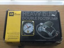 AA Heavy Duty Double Footpump - AA Car Essentials Range