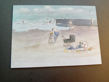 Edward Ardizzone Art Postcard, Low Tide, Sherringham, Unposted tode