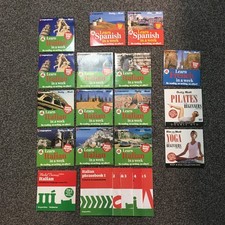 Learn Italian Spanish French in a week by Linguaphone Daily Mail + Yoga +Pilates