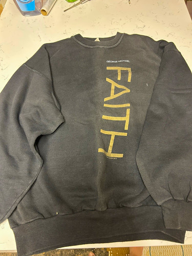 George michael faith - faith, black
