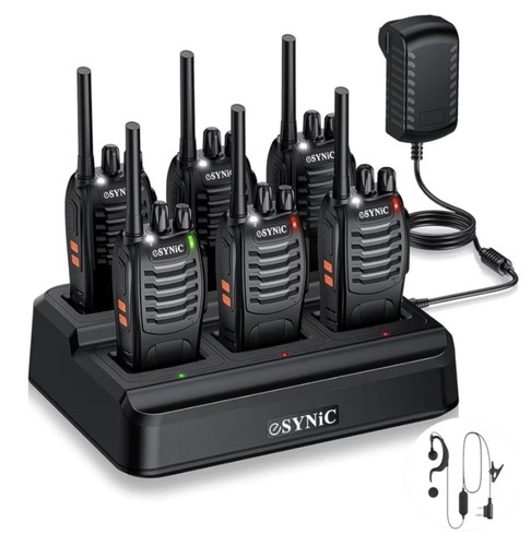 Esynic 6pcs walkie talkies - walkie,