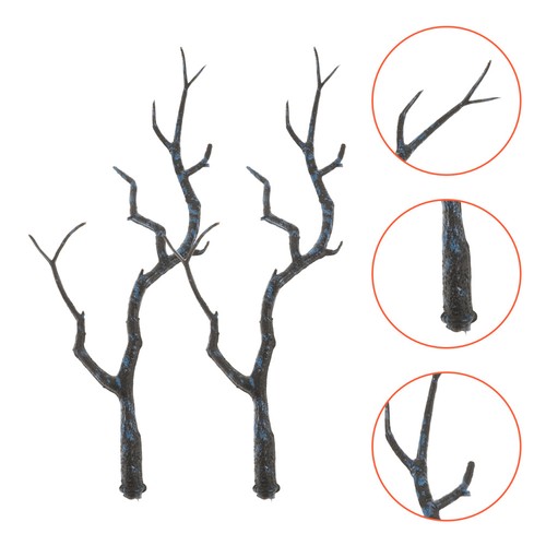 Pcs artificial plastic tree - 10,