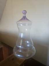Vintage apothecary glass jar - vintage,