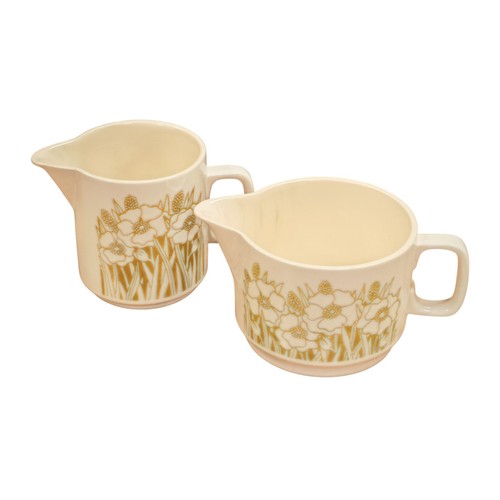 Hornsea fleur pottery milk jug - fleur,