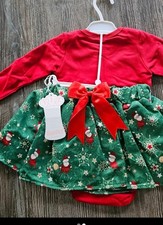2Pc Baby Girls Christmas Set